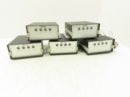 Rinco HF-BOX 35 Signal Switch Box 1 Generator - 4 Oscillator Systems Lot of5