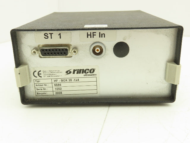 Rinco HF-BOX 35 Signal Switch Box 1 Generator - 4 Oscillator Systems Lot of5
