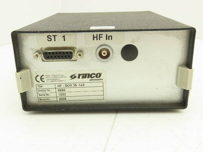 Rinco HF-BOX 35 Signal Switch Box 1 Generator - 4 Oscillator Systems Lot of5