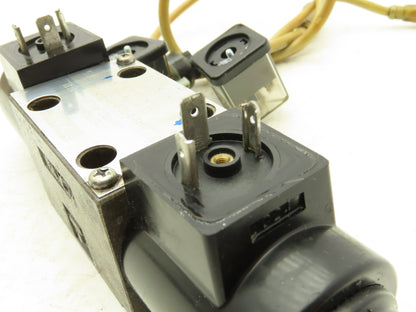 Tokimec DG4V-3-2C-M-U1-H-7-54 Directional Control Double Solenoid Valve 4/3 24V