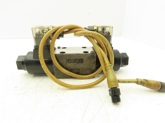 Tokimec DG4V-3-2C-M-U1-H-7-54 Directional Control Double Solenoid Valve 4/3 24V