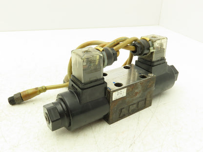 Tokimec DG4V-3-2C-M-U1-H-7-54 Directional Control Double Solenoid Valve 4/3 24V