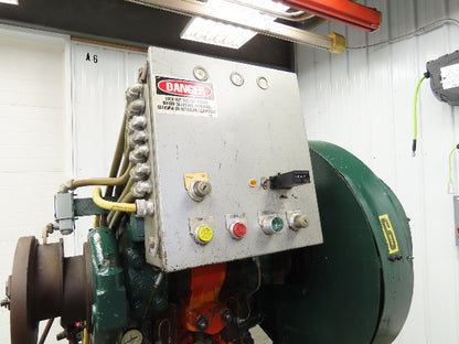 L&J No 3 Mechanical OBI Punch Press 22 Ton 2-1/2" Stroke 2Hp 3Ph Air Clutch