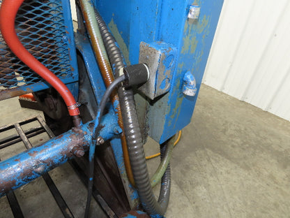 L&J No 3 Mechanical OBI Punch Press 22 Ton 2-1/2" Stroke 2Hp 3Ph Air Clutch