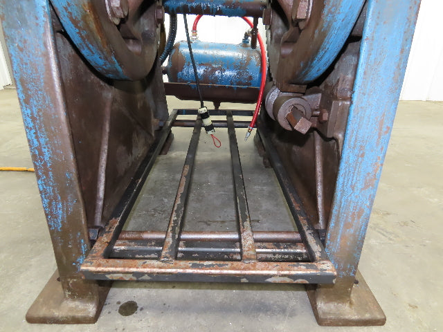 L&J No 3 Mechanical OBI Punch Press 22 Ton 2-1/2" Stroke 2Hp 3Ph Air Clutch