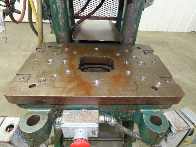 L&J No 3 Mechanical OBI Punch Press 22 Ton 2-1/2" Stroke 2Hp 3Ph Air Clutch