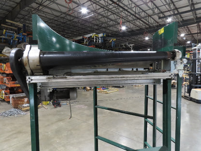 Transnorm TS1500/140 90° LH Curve 42" Belt Conveyor 200FPM Belt Drive 460V 3PH