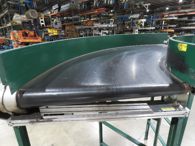 Transnorm TS1500/140 90° LH Curve 42" Belt Conveyor 200FPM Belt Drive 460V 3PH