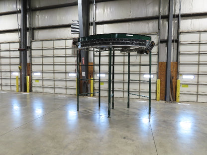 Transnorm TS1500/140 90° LH Curve 42" Belt Conveyor 200FPM Belt Drive 460V 3PH