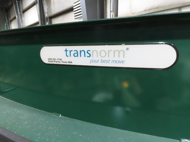 Transnorm TS1500/140 90° LH Curve 42" Belt Conveyor 200FPM Belt Drive 460V 3PH