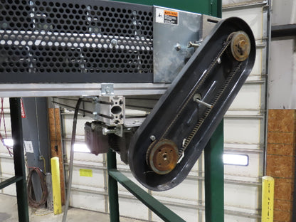 Transnorm TS1500/140 90° LH Curve 42" Belt Conveyor 200FPM Belt Drive 460V 3PH