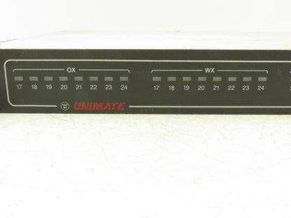 Westinghouse Electric 3D32478G03 Unimate PLC I/O Assembly 17-32 Rack Mount