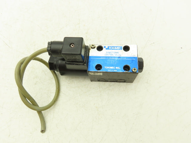 Tokimec DG4V-3-2A-M-U1-H-7-54 Directional Control Double Solenoid Valve 3/2 24V