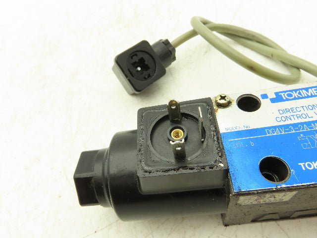 Tokimec DG4V-3-2A-M-U1-H-7-54 Directional Control Double Solenoid Valve 3/2 24V