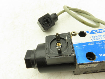 Tokimec DG4V-3-2A-M-U1-H-7-54 Directional Control Double Solenoid Valve 3/2 24V
