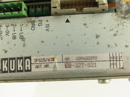 Kuka 69-327-921 Servo Drive Pack Robot Controller Robotics Control Module