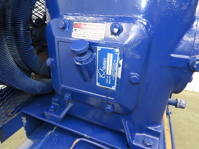 Quincy 350 Piston Air Compressor Pump 36CFM 175PSI 10Hp 230/460V 120G Tank