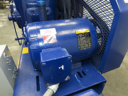 Quincy 350 Piston Air Compressor Pump 36CFM 175PSI 10Hp 230/460V 120G Tank