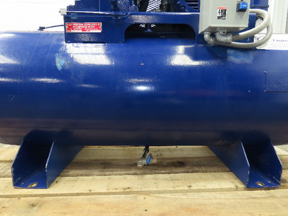 Quincy 350 Piston Air Compressor Pump 36CFM 175PSI 10Hp 230/460V 120G Tank