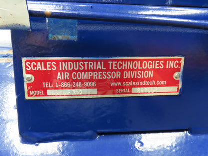 Quincy 350 Piston Air Compressor Pump 36CFM 175PSI 10Hp 230/460V 120G Tank