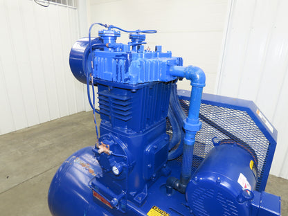Quincy 350 Piston Air Compressor Pump 36CFM 175PSI 10Hp 230/460V 120G Tank