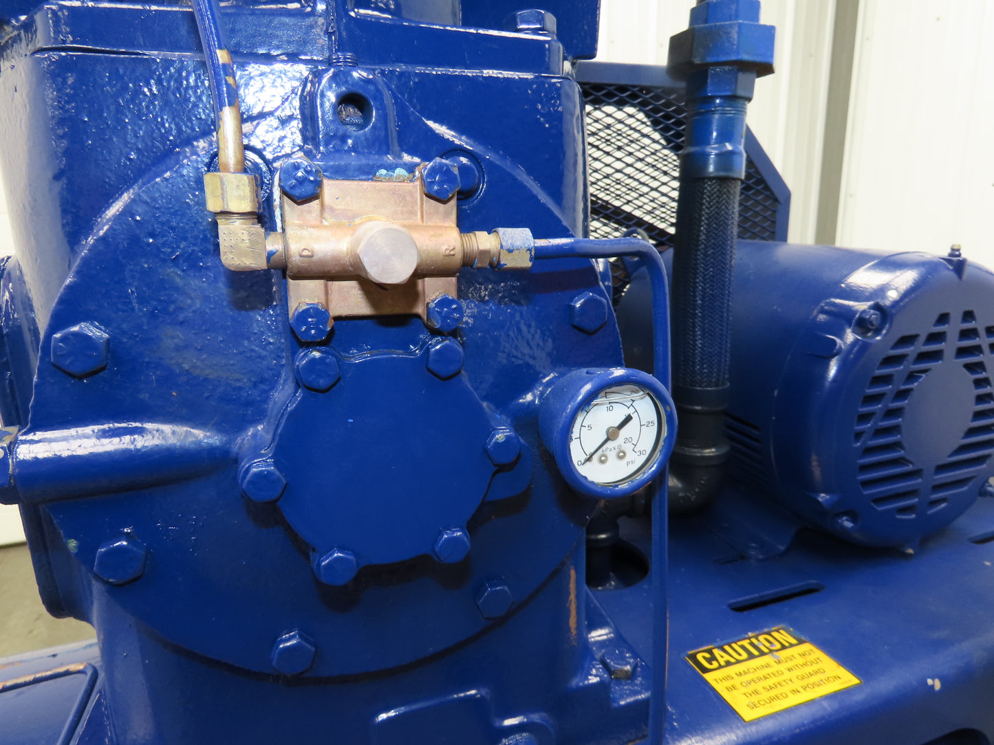 Quincy 350 Piston Air Compressor Pump 36CFM 175PSI 10Hp 230/460V 120G Tank