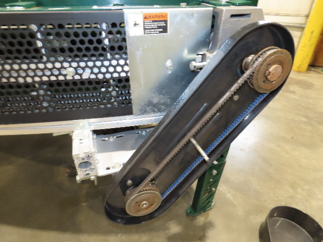 Transnorm TS1500/140 90° LH Curve 42" Belt Conveyor 200FPM Belt Drive 460V 3PH