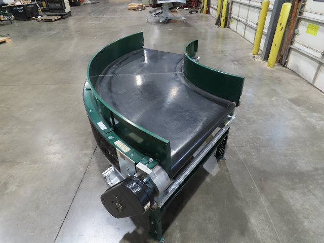 Transnorm TS1500/140 90° LH Curve 42" Belt Conveyor 200FPM Belt Drive 460V 3PH