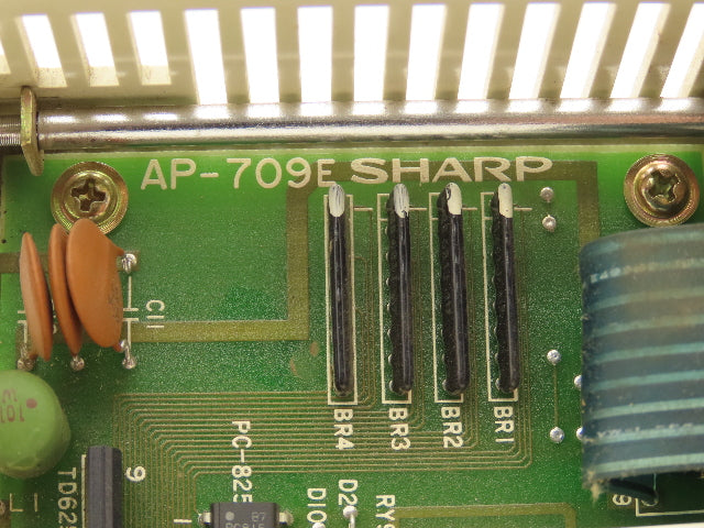 Sharp ZW-16S4D Output I/O Module With AP-709E Printed Circuit Board Card