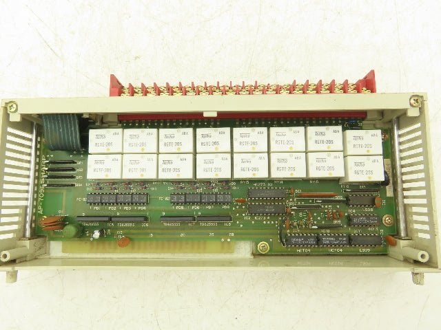 Sharp ZW-16S4D Output I/O Module With AP-709E Printed Circuit Board Card