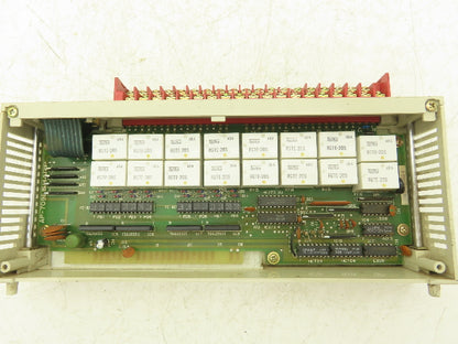 Sharp ZW-16S4D Output I/O Module With AP-709E Printed Circuit Board Card