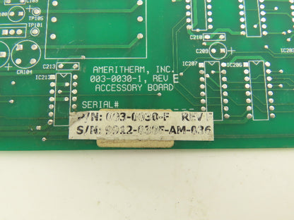 Ameritherm Induction Heating Solutions 009-0009-3 Printed Circuit Board Rev E