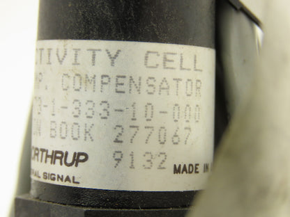 Leeds Northrup 4973-1-333-10 Conductivity Sensor Cell W/Temp Compensator 1.013