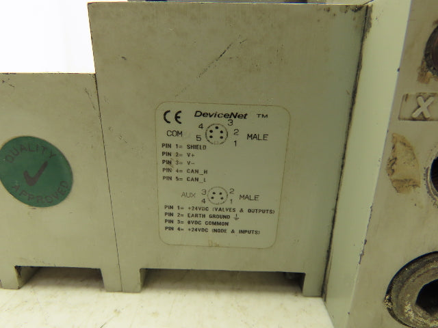 Numatics 122BB400M000061 123BA4Z2MN00061 Pneumatic Air DeviceNet Valve Assembly