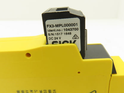 Sick FX3-CPU130002 Flexi Soft Safety Controller Module 24VDC 2.5W 3A FWV3.03.0