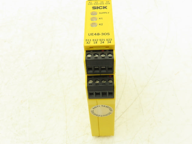 Sick UE48-30S3D2 6025097 Safety Relay 24VDC 2.6W/ 5VA Din Rail Mount