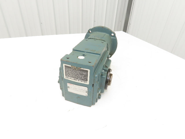 Dodge C150T20N140 Worm Gearbox 20:1 Reducer 1.5Hp 87.5rpm Hollow Shaft 143TC