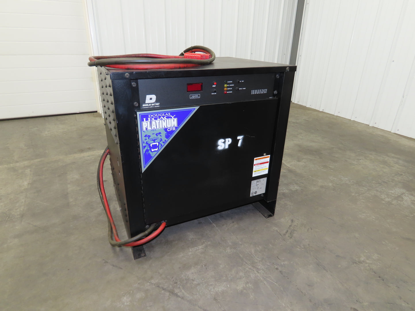 Douglas LP3B12 Legacy Forklift Battery Charger 24V 750Ah 135A 208/240/480V 3Ph