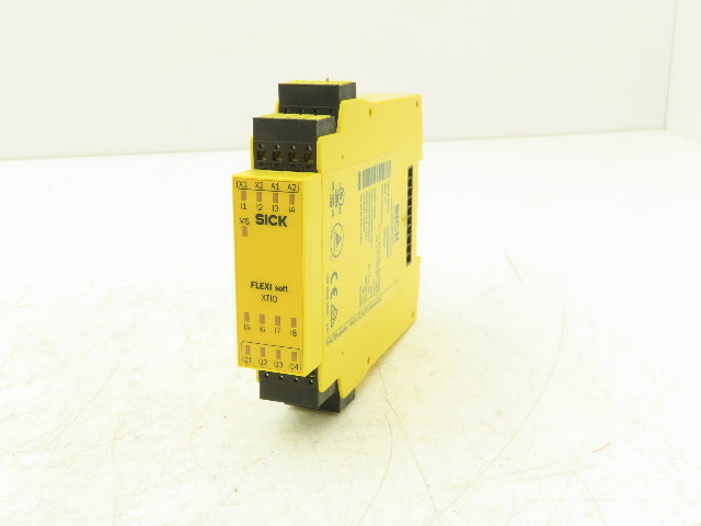 Sick FX3-XTI084002 Flexi Soft Safety Controller 1044125 24VDC 2.2 W FW V3.10.0