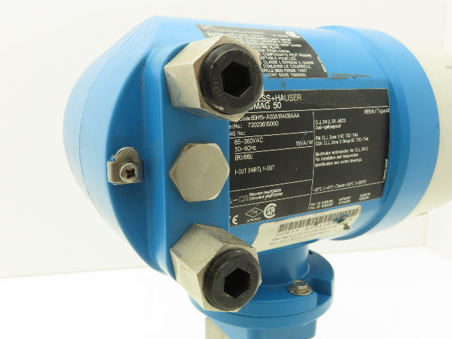 Endress+Hauser 50H15-A00A1RA0BAAA Promag 50 1/2" Flow Tube Meter Transmitter