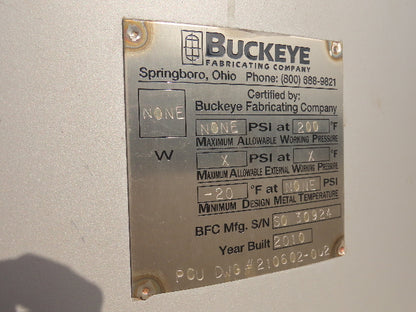 PCU Compucharge Absorption Charge Pump System Mixer & RO Filter Tanks 200 Gal