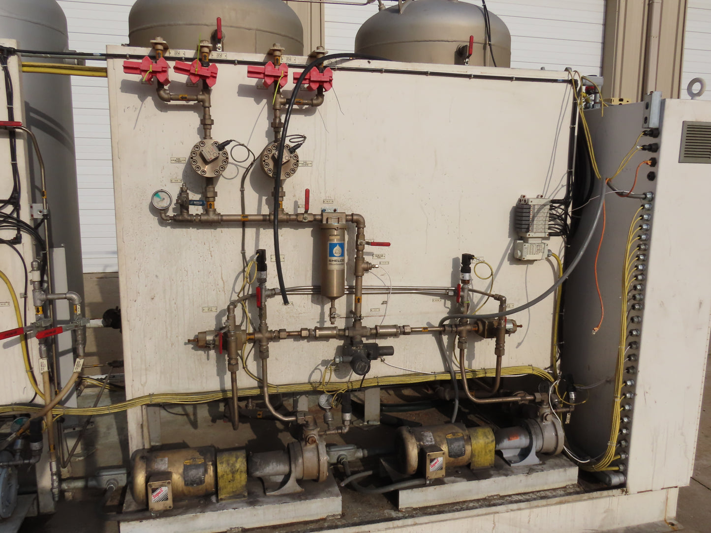 PCU Compucharge Absorption Charge Pump System Mixer & RO Filter Tanks 200 Gal