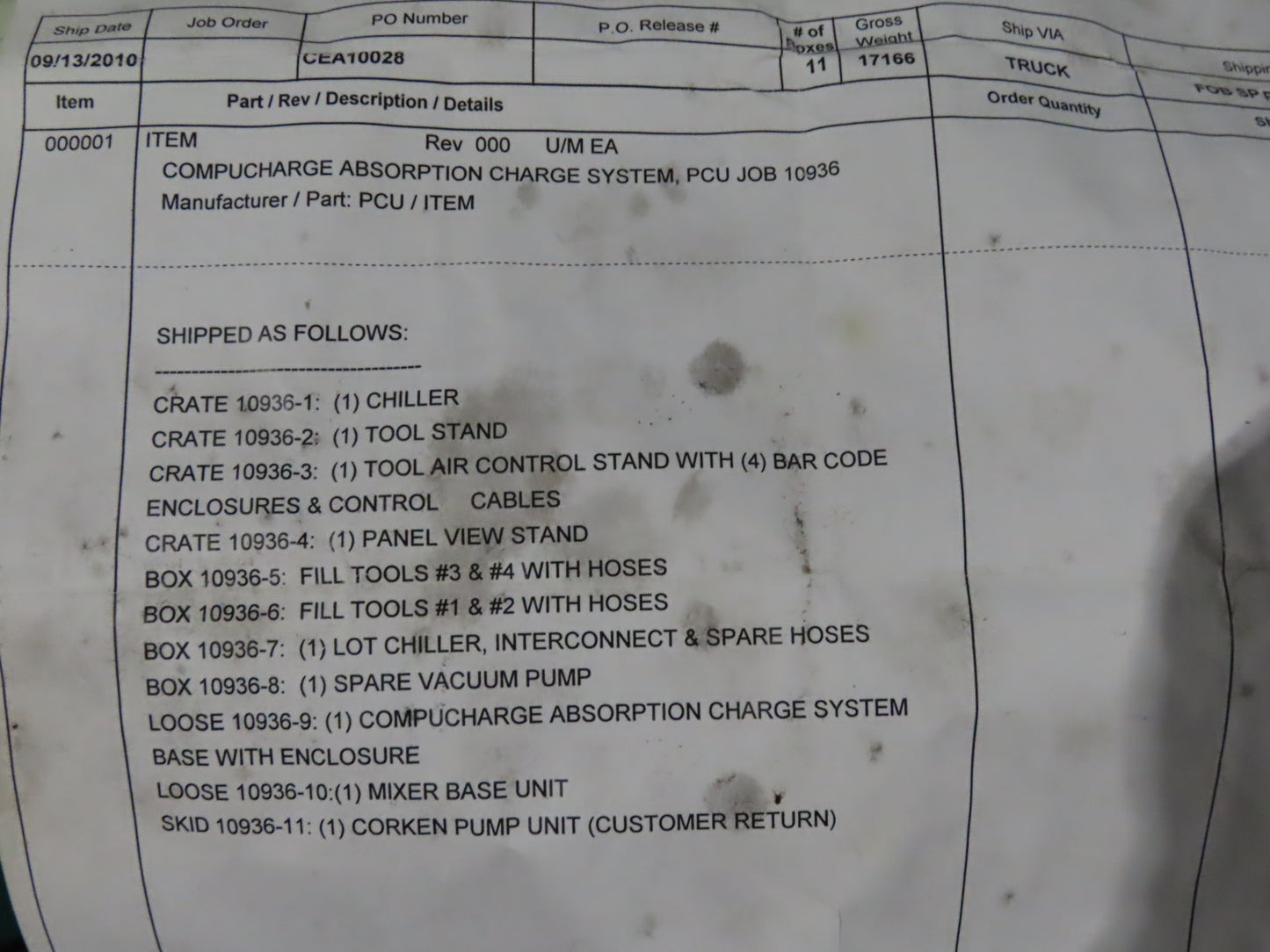 PCU Compucharge Absorption Charge Pump System Mixer & RO Filter Tanks 200 Gal