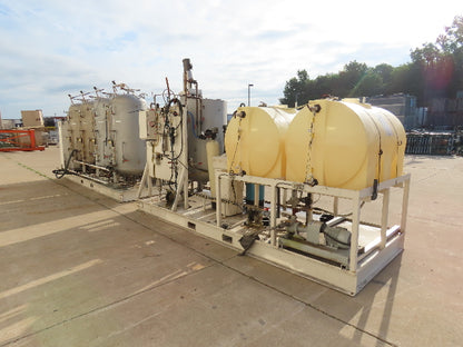 PCU Compucharge Absorption Charge Pump System Mixer & RO Filter Tanks 200 Gal