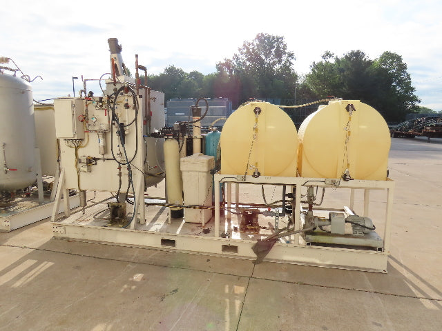 PCU Compucharge Absorption Charge Pump System Mixer & RO Filter Tanks 200 Gal