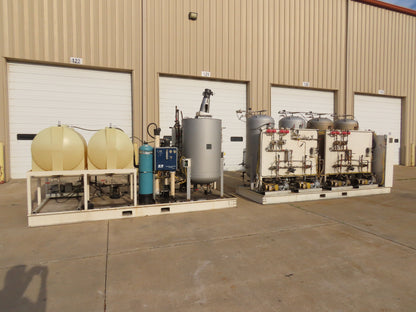 PCU Compucharge Absorption Charge Pump System Mixer & RO Filter Tanks 200 Gal