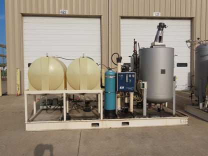 PCU Compucharge Absorption Charge Pump System Mixer & RO Filter Tanks 200 Gal