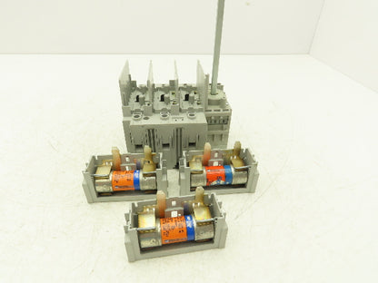 Allen Bradley 194R-J30-1753 Fused Disconnect Switch  3-Pole 30A 600VAC Ser A