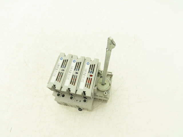 Allen Bradley 194R-J30-1753 Fused Disconnect Switch  3-Pole 30A 600VAC Ser A
