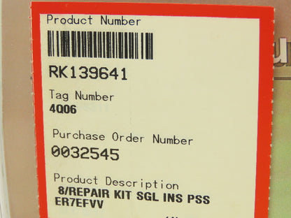 Flowserve RK139641 PSS Dura Split Seal Repair Kit 2" Complete Except Loctite